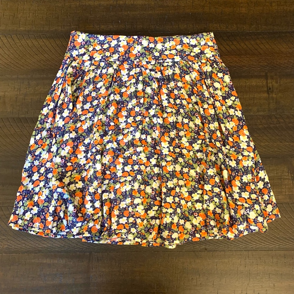 Forever 21 floral skirt
